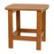 Flash Furniture Teak Adirondack Side Table and 2 Chair Set JJ-C14501-2-T14001-TEAK-GG - alternate 6